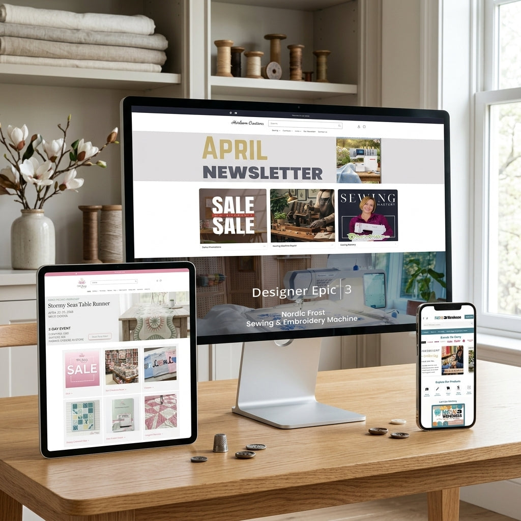 Responsive email marketing and Shopify website design for retail business