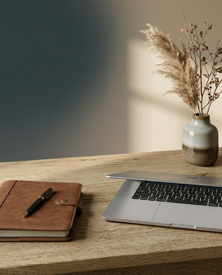 Website design and marketing consultation banner for small businesses and ecommerce brands