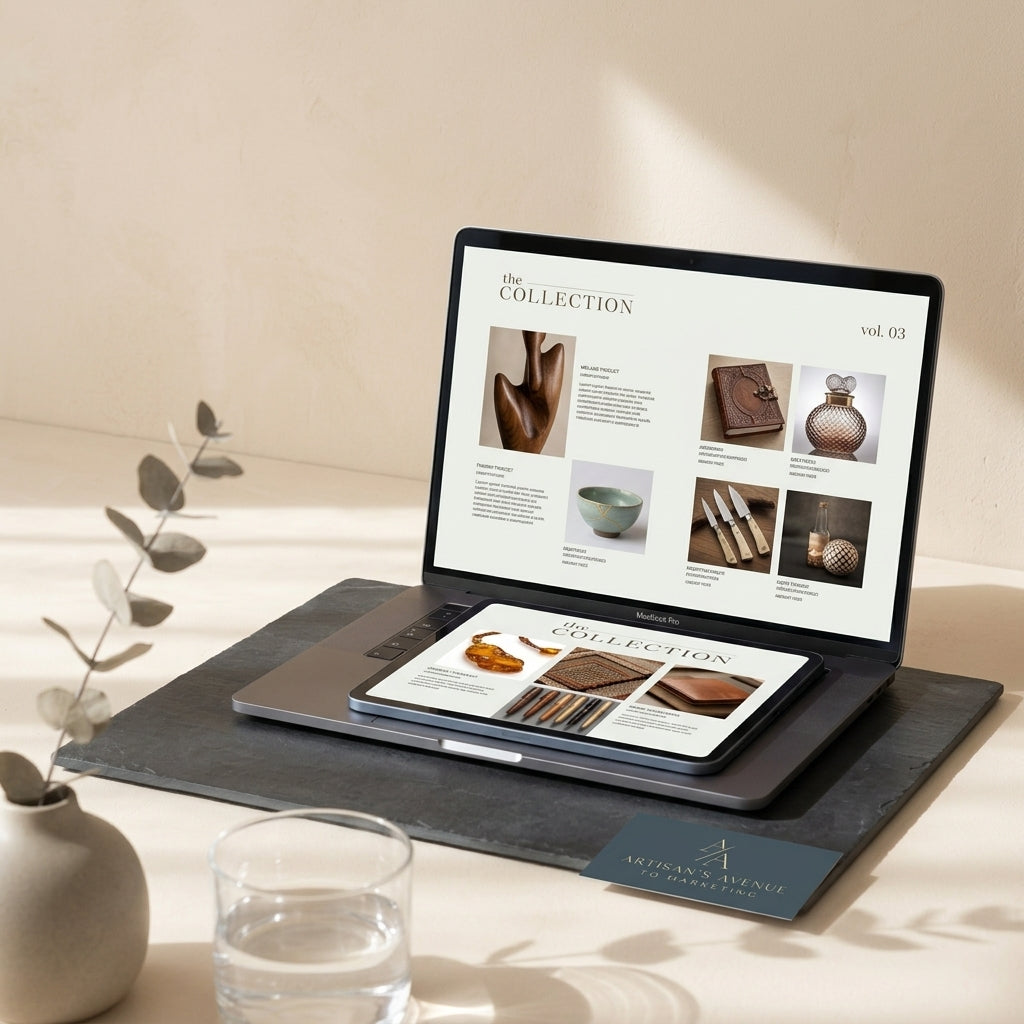 Custom website design and ecommerce marketing for small businesses and retail brands